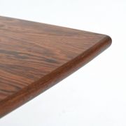 Table basse sculpturale Karl Ekselius en palissandre JOC Suède 1960