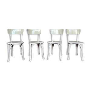 Série de 4 chaises bistrot - formica