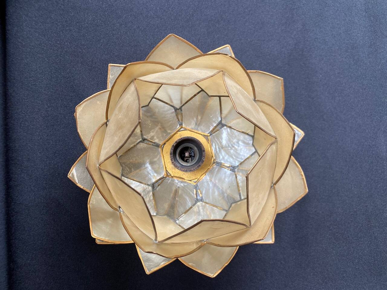 Lotus lamp/wall light from the 80s