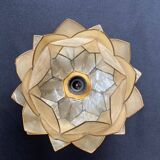 Lampe/apllique Lotus années 80