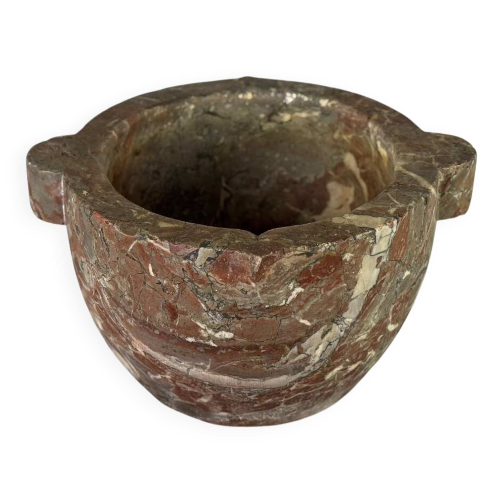 Large marble mortar from Rance, 18th century