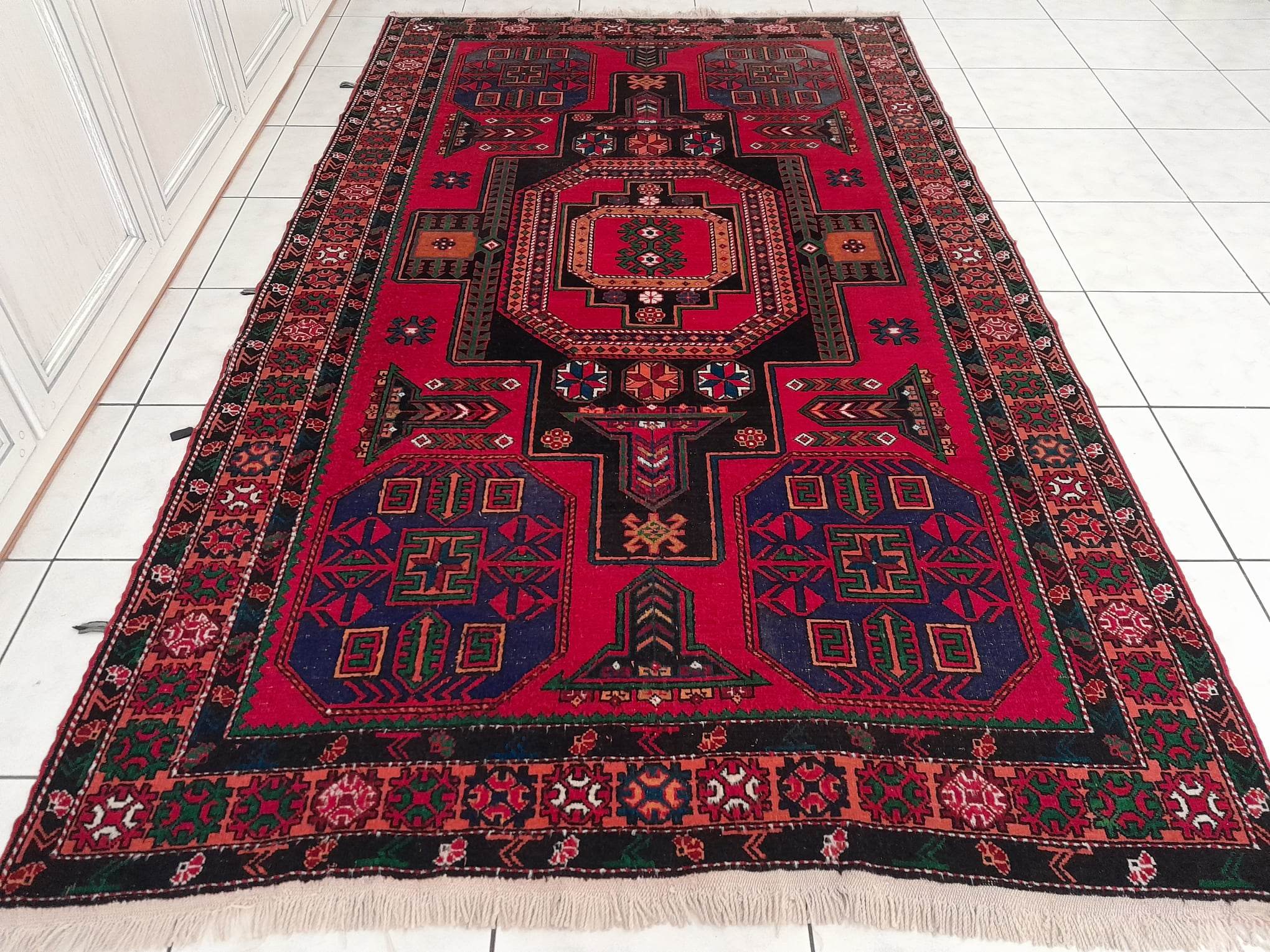 Handmade Anatolian Yahyahli rug 250x149cm