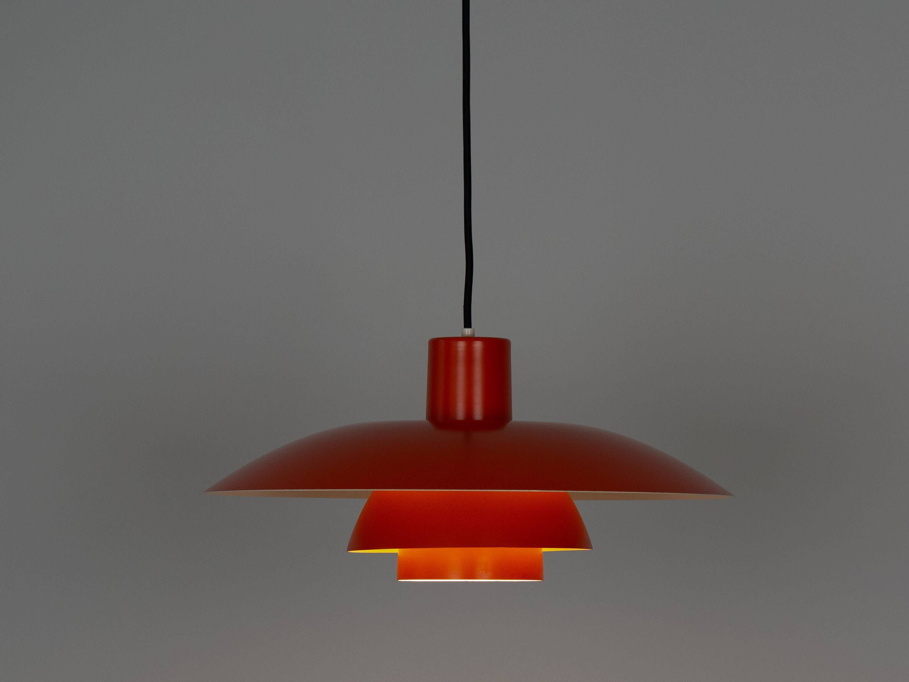Danish vintage pendant lamp PH 4/3 by Poul Henningsen, Louis Poulsen, 1966