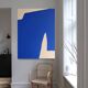 Contemporary abstract Blue Klein 1