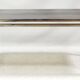 Steel / smoked glass table in the style of Willy Rizzo