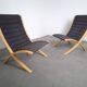 2  chaises AX  par Hvidt & Molgaad édition Fritz Hansen