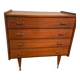 Commode en bois verni, 1960