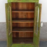 Wooden glass cabinet