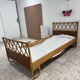 Vintage 1 place rattan bed