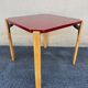 Bruno Rey table in red formica for Dietiker, 1970s