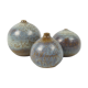 Trio of blue miniature ceramics Antonio Lampecco