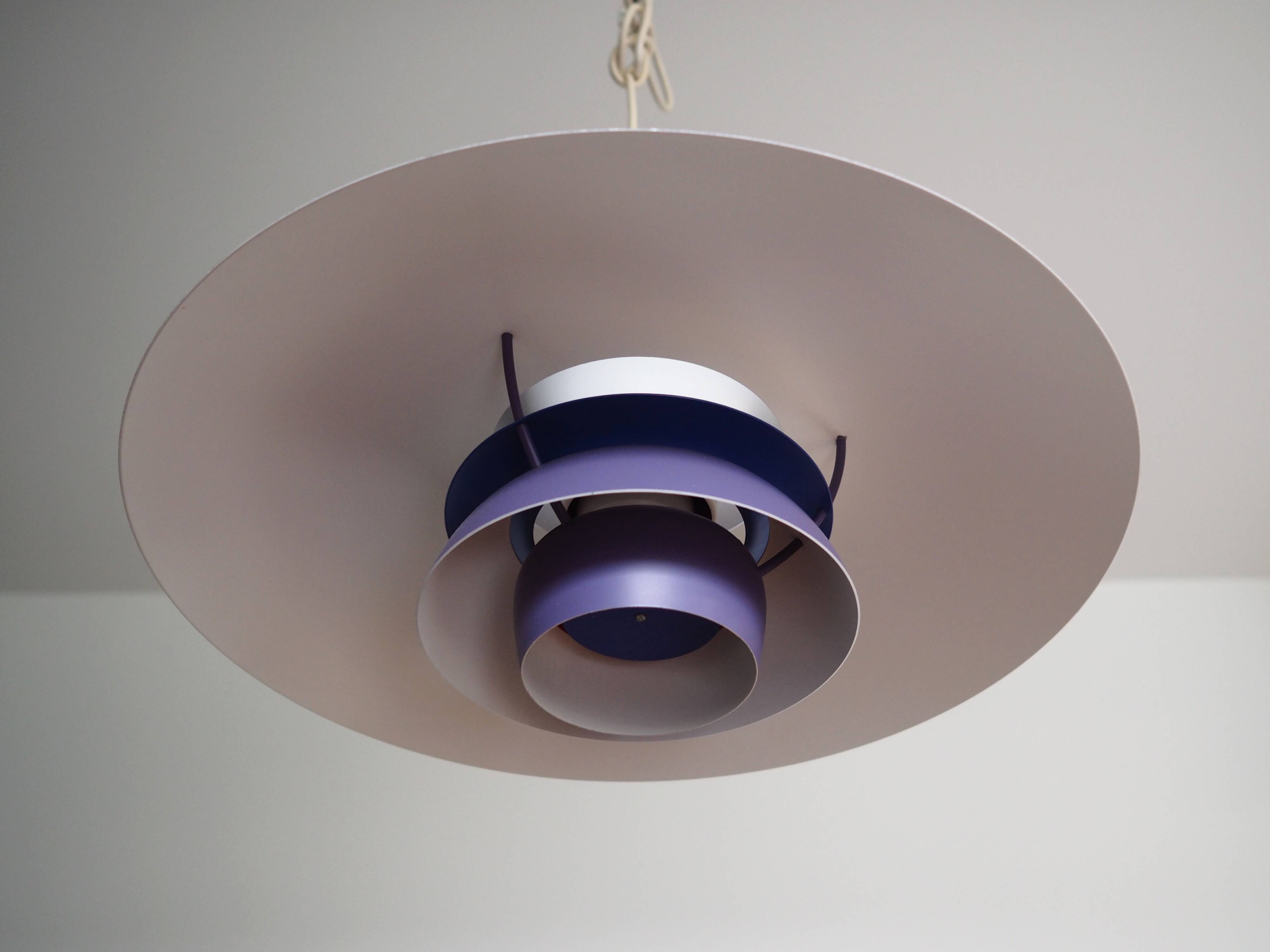 Pendant lamp, Danish design, 1970s, production: Louis Poulsen