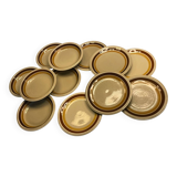 Lot of 12 Keramos plates 1970