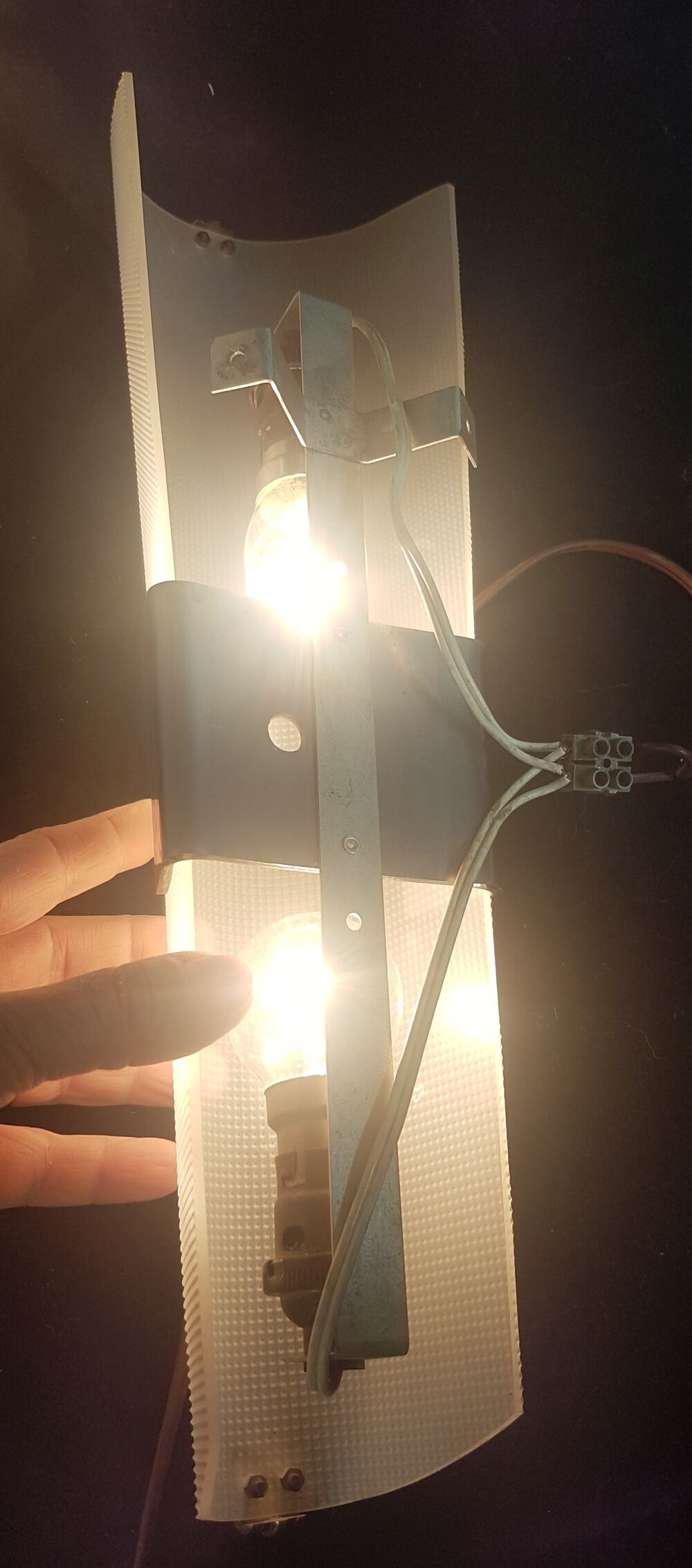 Pair of vintage wall light