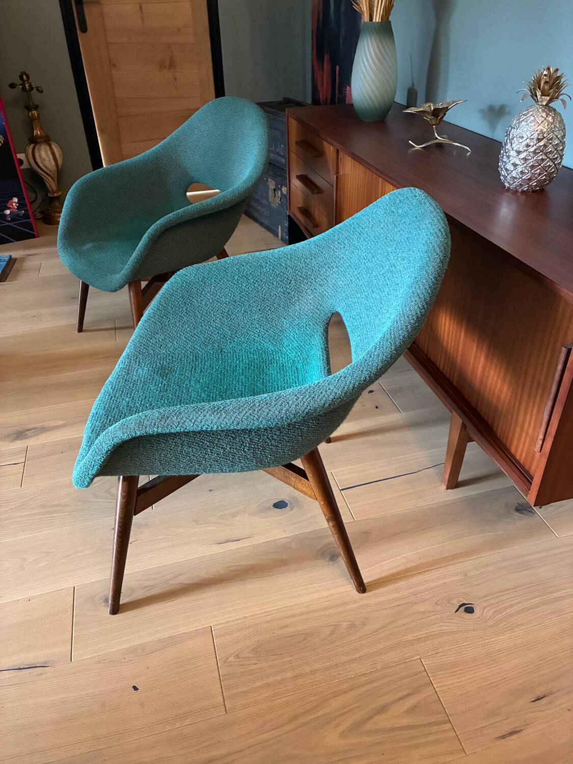 Paire de fauteuils