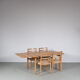 Ensemble de salle à manger en bois de chêne des années 1970 par Moller, Danemark