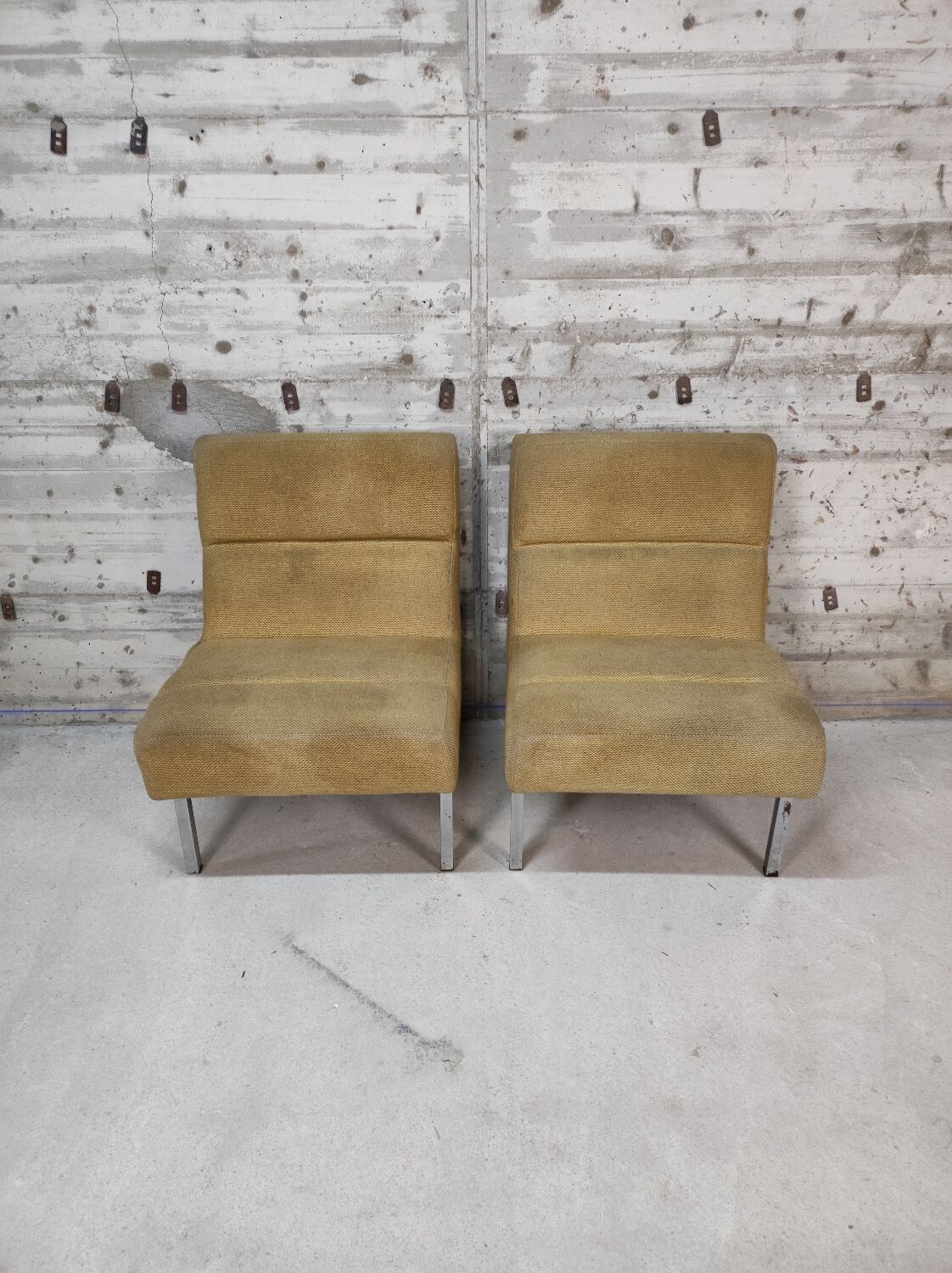 Pair of vintage armchairs