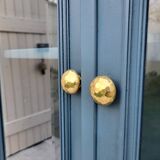 Bookcase with 2 glass doors