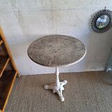 Round marble bistro table