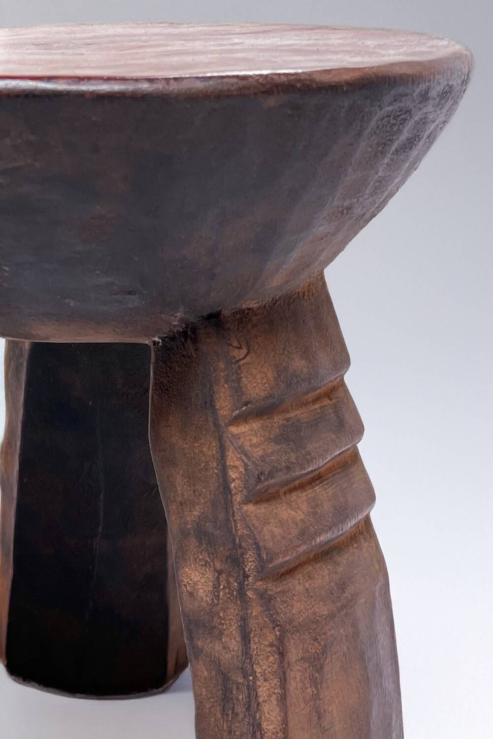 Senoufo round stool (Burkina Faso)