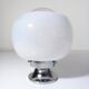 Vintage Table Lamp • Steel & Glass • Murano • Space Age • 1970