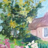 Landscape on canvas