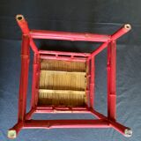 Vintage bamboo stool