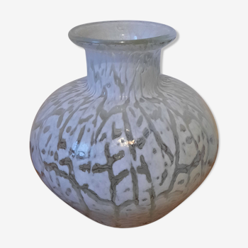 Glass ball vase