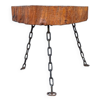 Brutalist side table/stool