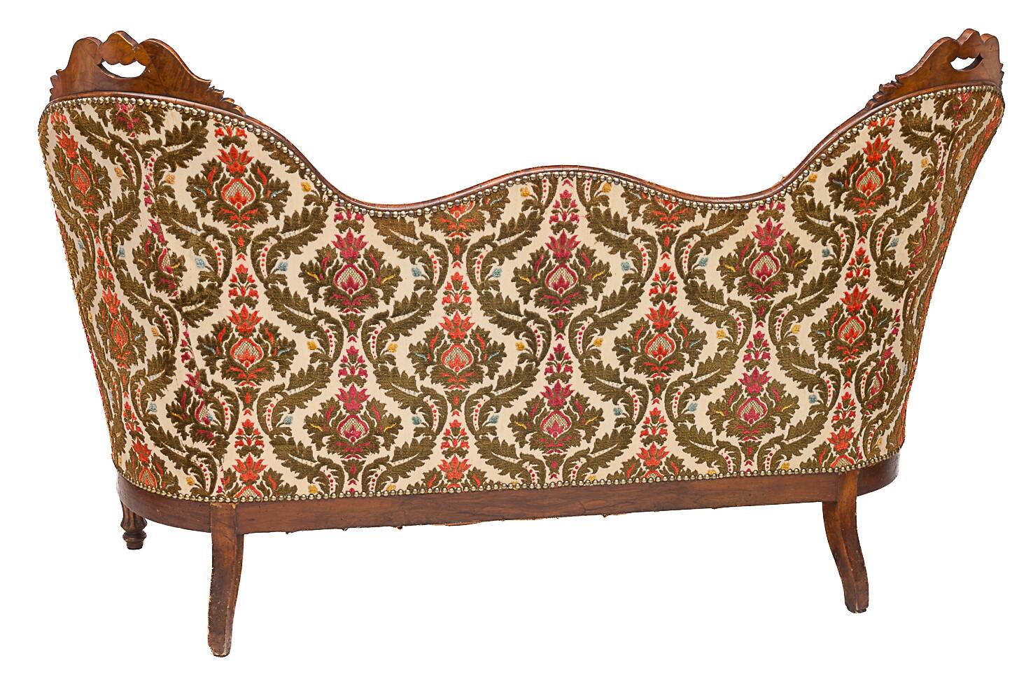 Walnut loveseat, 1930