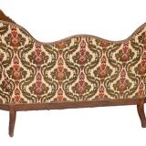 Walnut loveseat, 1930