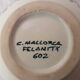 Ceramic cup, floral decoration