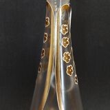 Enamelled glass ewer decanter gold decoration numbered early twentieth art nouveau