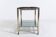 Italian modern chromed steel serving cart/side table, 1970’s