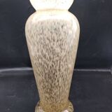 Vase en verre moucheté verre de clichy