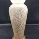 Speckled glass vase. Clichy glass.