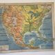 Carte géographique États Unis Mexique