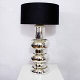 Églomisé glass table lamp