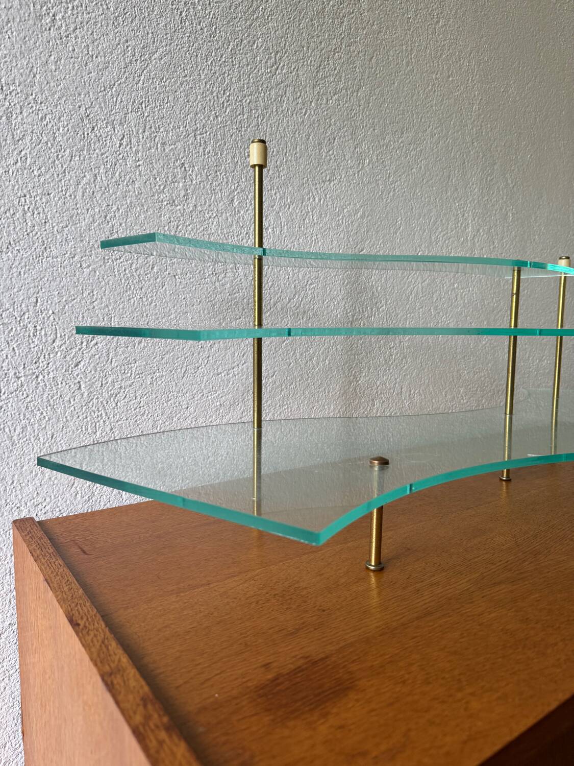Plexiglas shelf, 1970s
