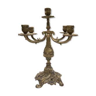 Chandelier 5 bronze lights