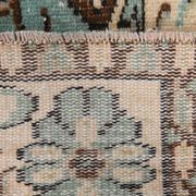 Tapis persan vert sarcelle et marron 6x9, 173x270 cm