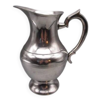 Antique silver-plated jug/pitcher