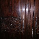 Oak wedding wardrobe