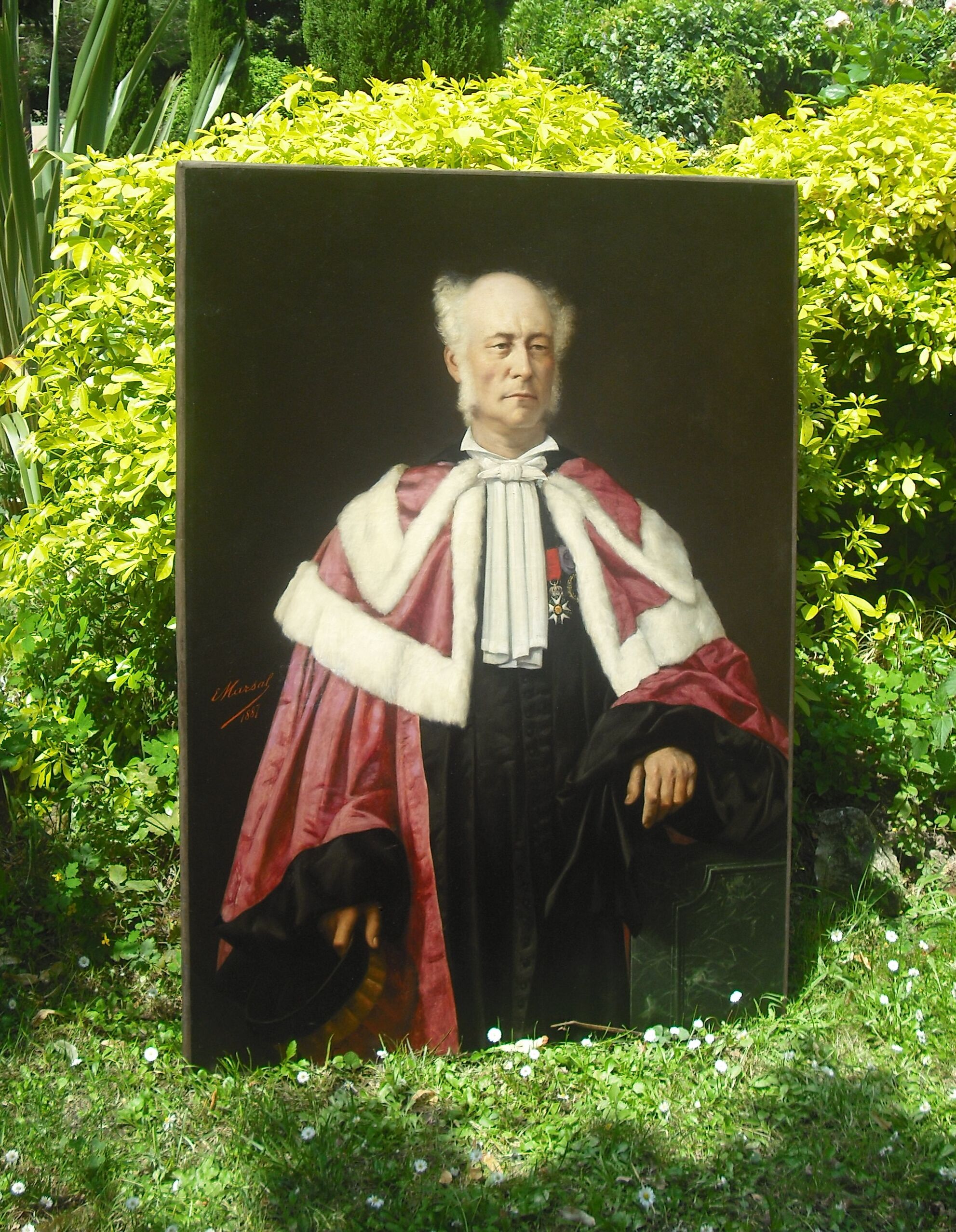E Antoine Marsal portrait 133x95cm