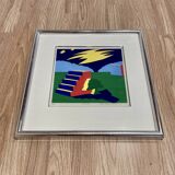 Pair of lithographs "BENT KARL JAKOBSEN".