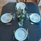 Iron Earth plates blue green tones mismatched lot