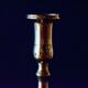Pair of brass candlesticks
