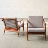 Set of 2 easy chairs by Topform