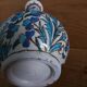 Vase soliflore décor peint Iznik Turquie