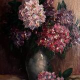Oil on canvas, linen